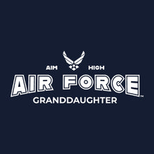 Load image into Gallery viewer, Air Force Granddaughter Crewneck (Navy)