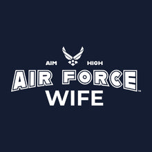 Load image into Gallery viewer, Air Force Wife Crewneck (Navy)