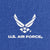 Air Force Activate Short Sleeve Woven Shirt (Royal)