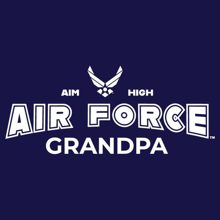 Air Force Grandpa T-Shirt (Navy)