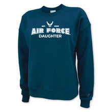 Load image into Gallery viewer, Air Force Champion Daughter Ladies Crewneck (Blue)