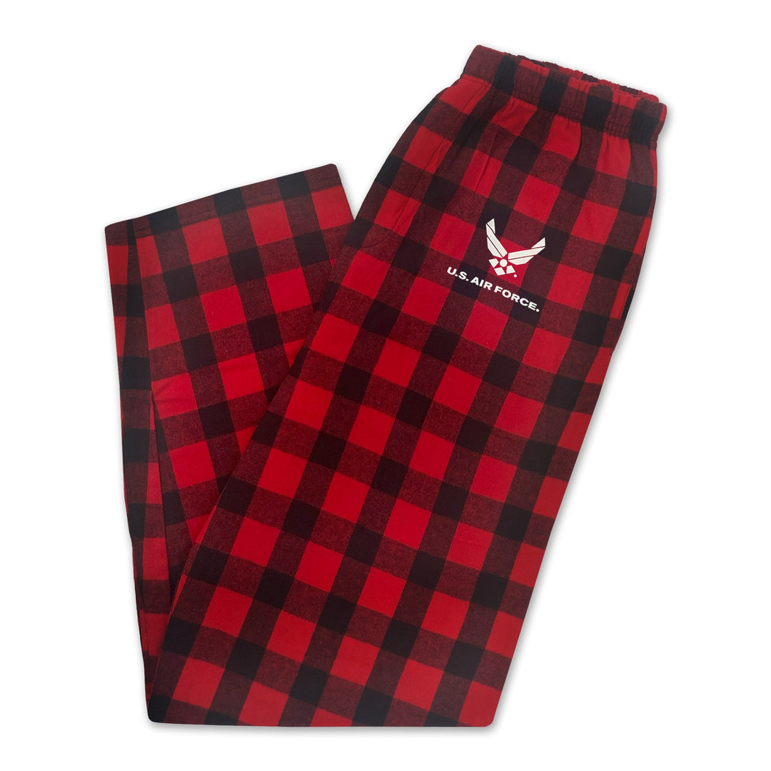 Air Force Wings Holiday Flannel Pants