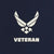 Air Force Veteran Flag T-Shirt (Navy)