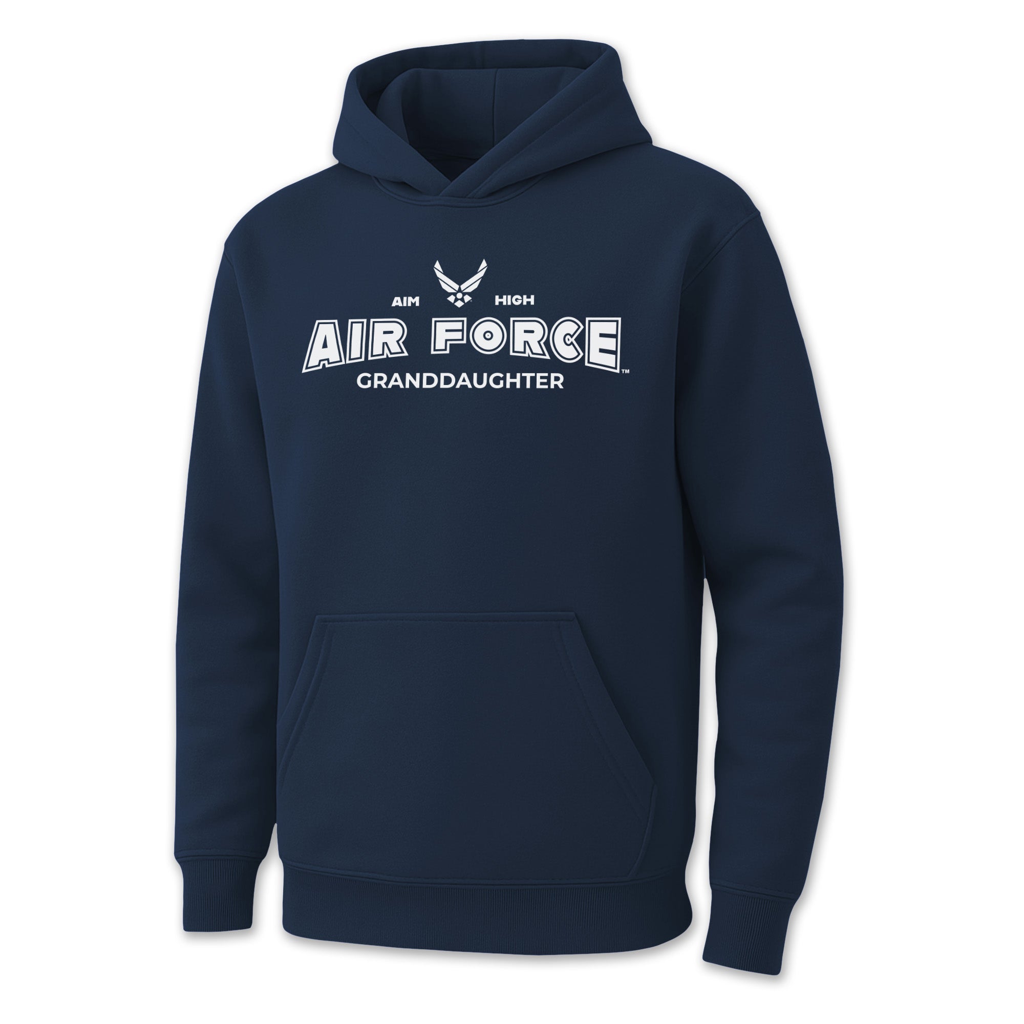 Air Force Granddaughter Youth Hood (Navy)
