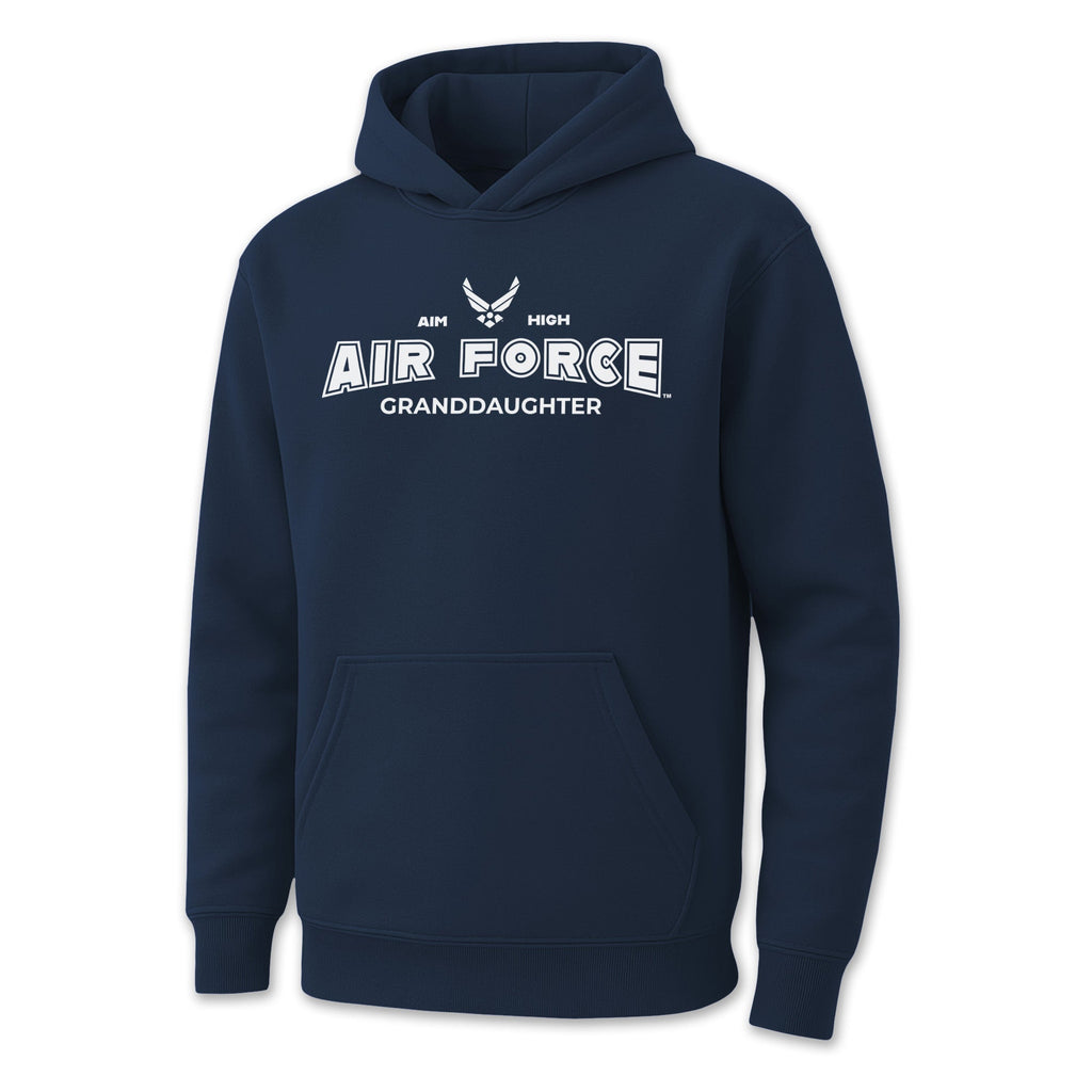 Air Force Granddaughter Youth Hood (Navy)