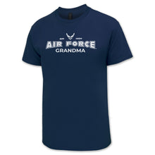 Load image into Gallery viewer, Air Force Grandma T-Shirt (Navy)
