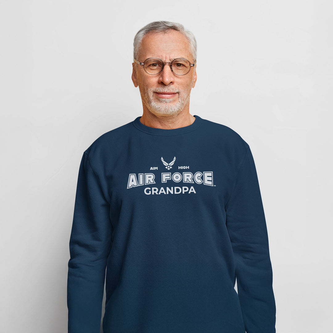 Air Force Grandpa Crewneck (Navy)