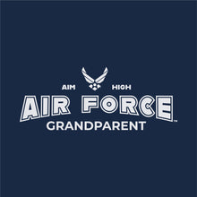 Load image into Gallery viewer, Air Force Grandparent Ladies T-Shirt (Navy)