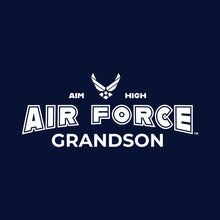 Load image into Gallery viewer, Air Force Grandson Youth Hood (Navy)