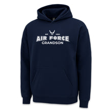 Load image into Gallery viewer, Air Force Grandson Hood (Navy)