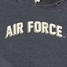 Load image into Gallery viewer, Air Force Ladies Distressed Arch Hood (Washed Navy)