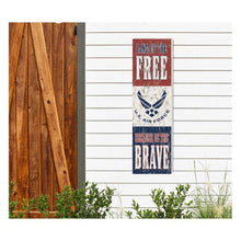 Load image into Gallery viewer, United States Air Force Land of the Free Indoor Outdoor (10x35)*
