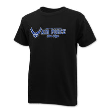 Load image into Gallery viewer, Pick Your Design Air Force Youth T-Shirt (Black)