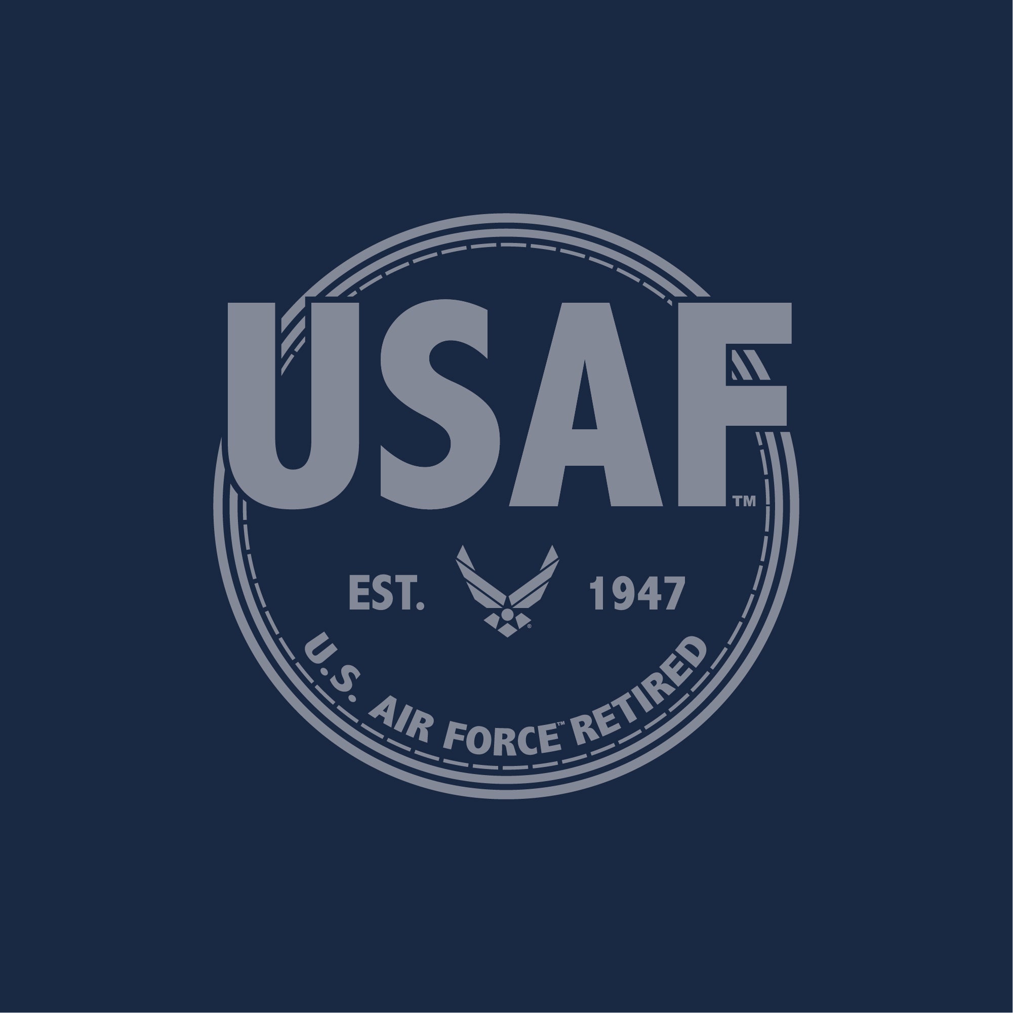 Air Force Retired Ladies T-Shirt