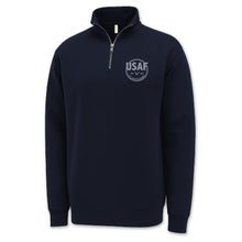 Load image into Gallery viewer, Air Force Retired Left Chest 1/4 Zip