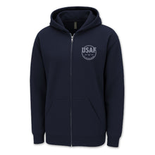 Load image into Gallery viewer, Air Force Retired Left Chest Full Zip
