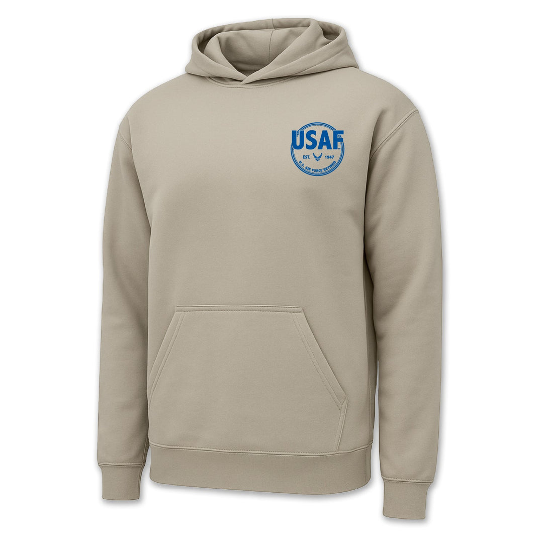 Air Force Retired Left Chest Hood