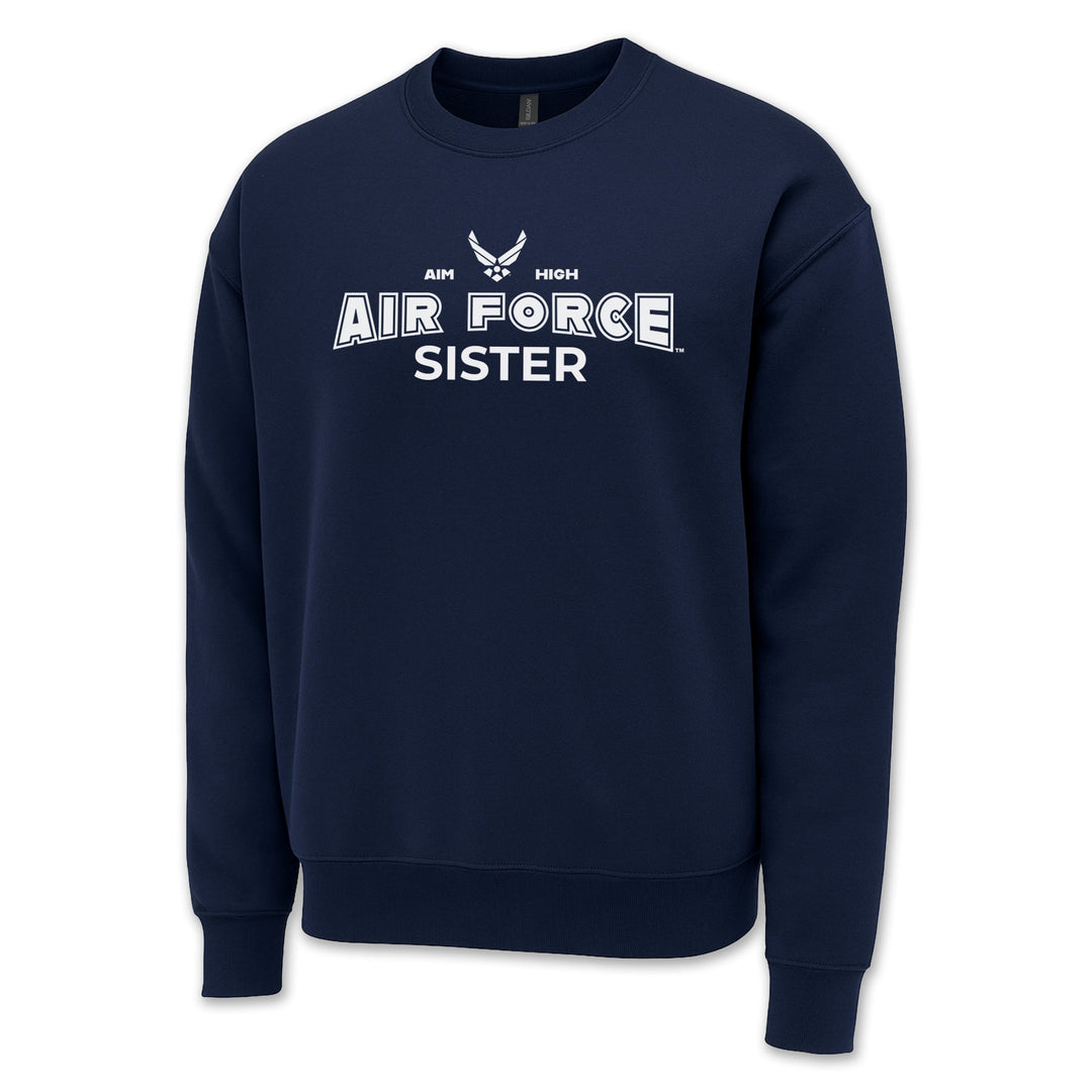 Air Force Sister Crewneck (Navy)