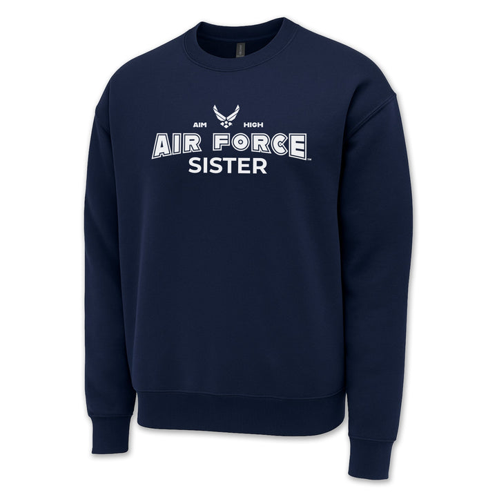 Air Force Sister Crewneck (Navy)