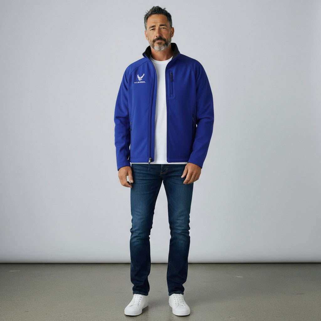 Air Force Soft Shell Jacket (Royal)