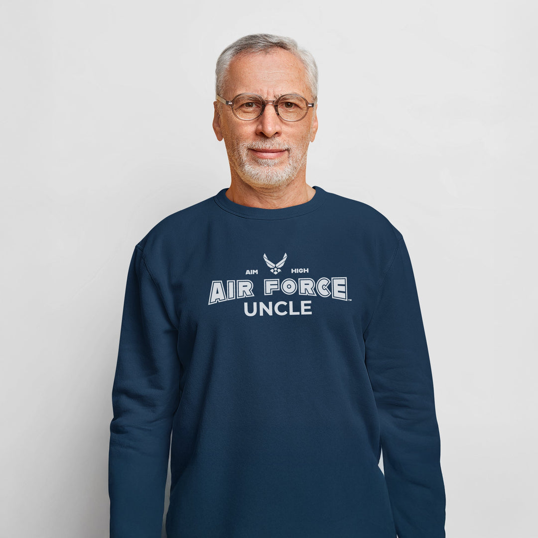 Air Force Uncle Crewneck (Navy)