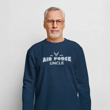 Load image into Gallery viewer, Air Force Uncle Crewneck (Navy)