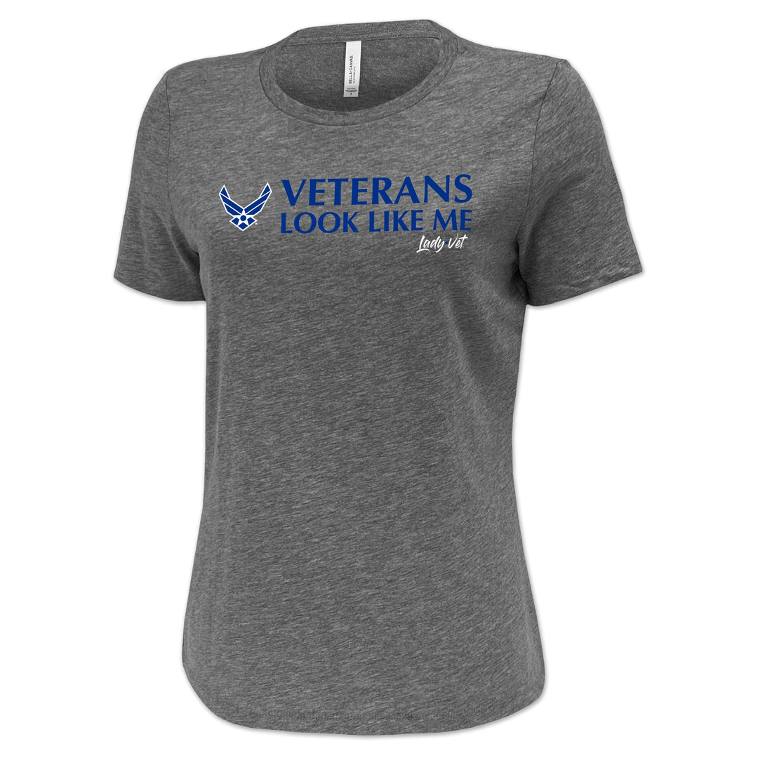 Air Force Vet Looks Like Me Ladies T-Shirt