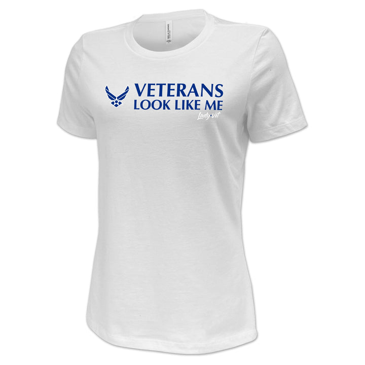 Air Force Vet Looks Like Me Ladies T-Shirt