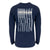 Air Force Veteran Flag Long Sleeve T-Shirt (Navy)