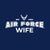Air Force Wife T-Shirt (Navy)