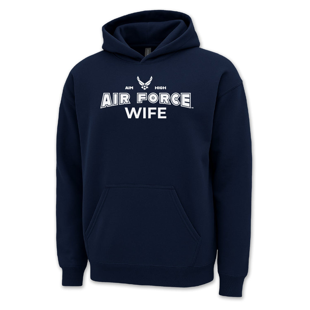 Air Force Wife Hood (Navy)