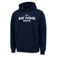 Load image into Gallery viewer, Air Force Wife Hood (Navy)