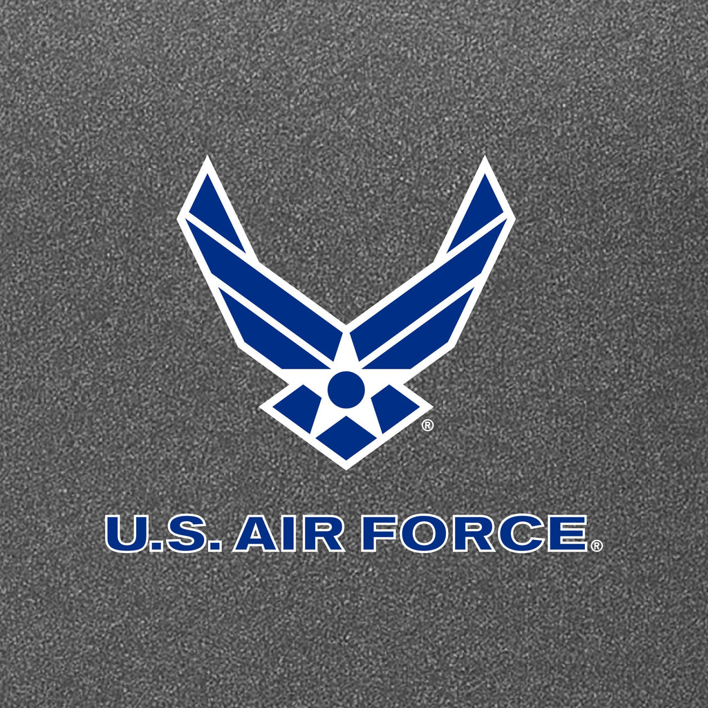 Air Force Wings Center Chest Performance Hood (Grey)