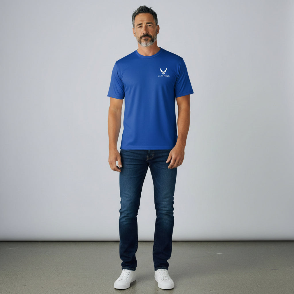 Air Force Wings Columbia Terminal Tackle T*