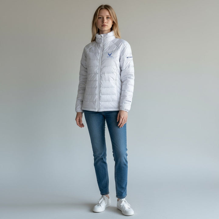 Air Force Wings Columbia Women's Powder Lite II Jacket (Grey)*