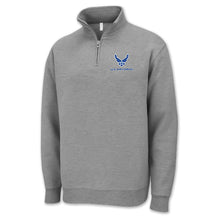 Load image into Gallery viewer, Air Force Wings Left Chest Logo 1/4 Zip
