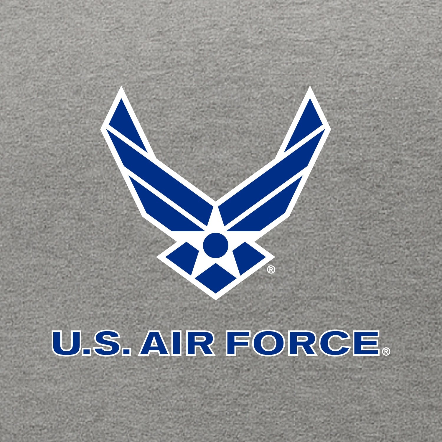 Air Force Wings Left Chest Logo Hood