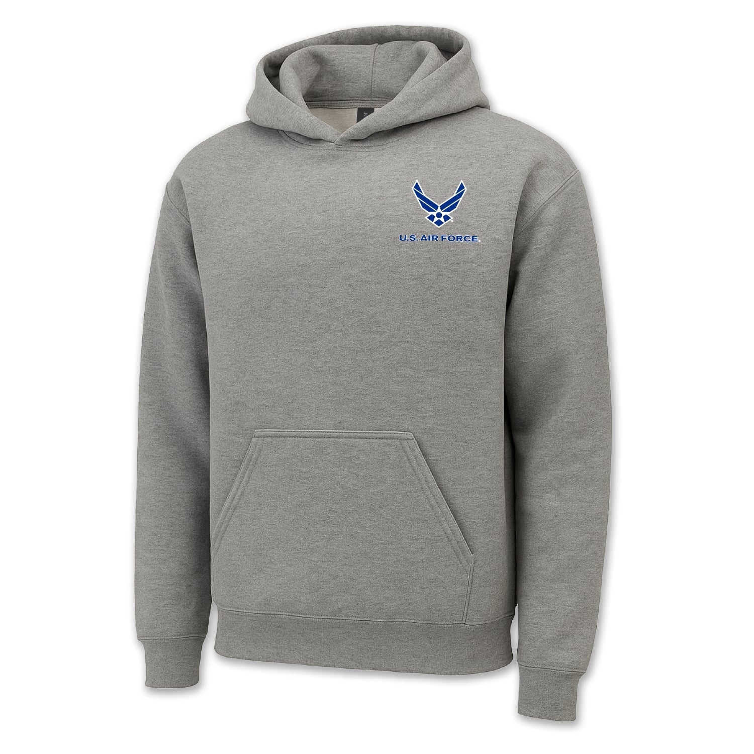 Air Force Wings Left Chest Logo Hood