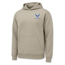 Load image into Gallery viewer, Air Force Wings Left Chest Logo Hood