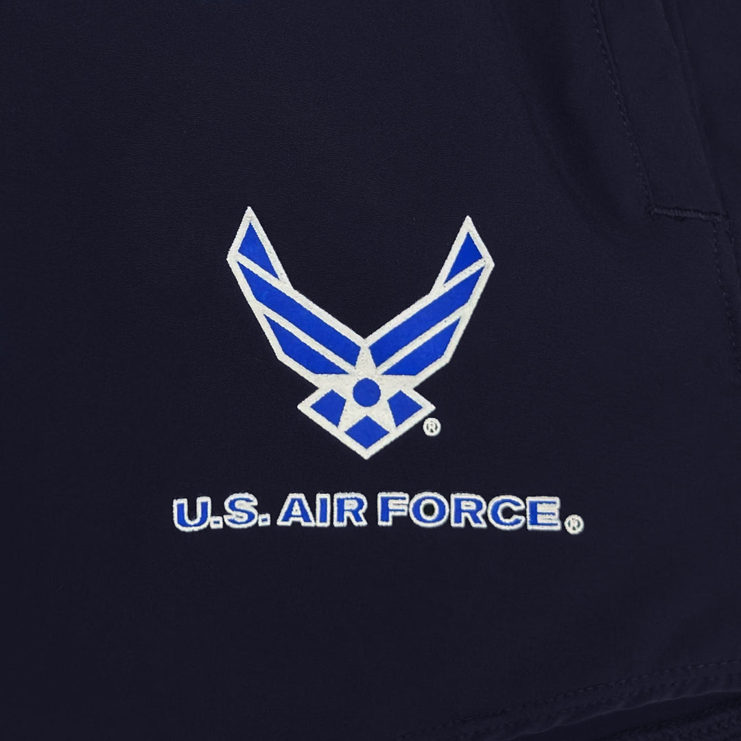 Air Force Wings Women's Under Armour Flex Woven Short (Navy)