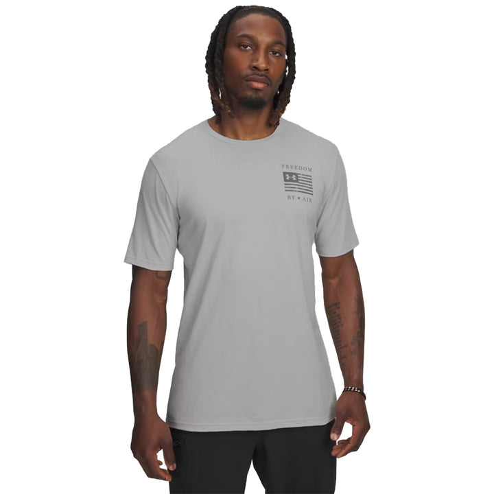 Air Force Under Armour Freedom By Air Skull T-Shirt (Grey)