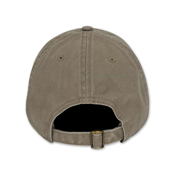 American Flag Relaxed Fit Hat (Khaki)