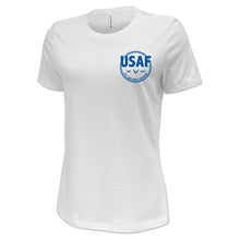 Load image into Gallery viewer, Air Force Veteran Ladies T-Shirt