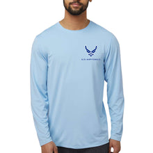 Load image into Gallery viewer, Air Force Aruba Performance Longsleeve T-Shirt