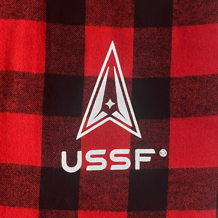 Space Force Delta Holiday Flannel Pants