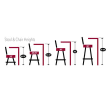 Load image into Gallery viewer, Air Force Wings Swivel Stool with Laser Engraved Back*