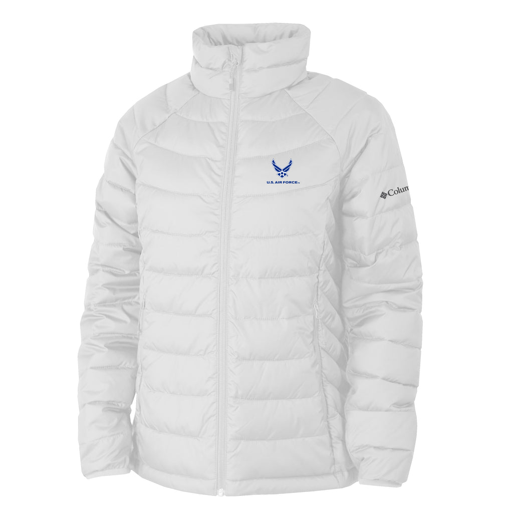 Air Force Wings Columbia Women's Powder Lite II Jacket (Grey)*