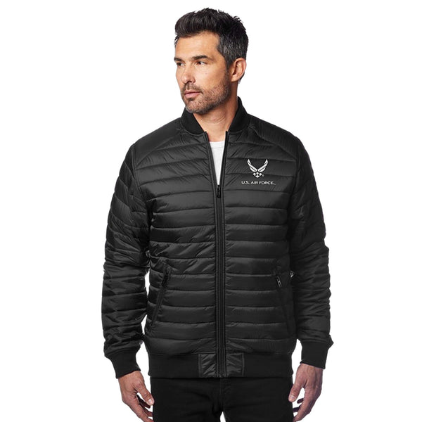 Air Force Wings Paradox Polyloft Bomber Jacket (Black) – Air Force