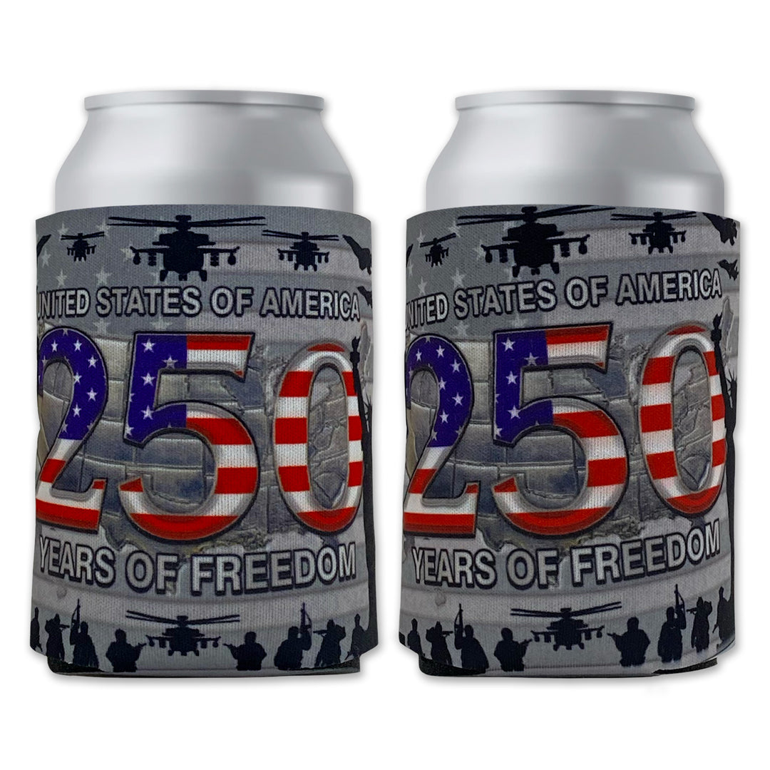 United States Of America 250 Years of Freedom Can Cooler