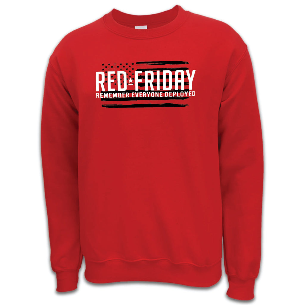 RED Friday Full Chest Crewneck (Red)